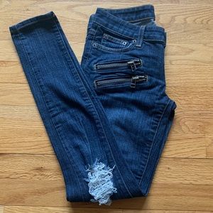 LF CARMAR Distressed Denim Jeans